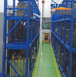 Steel mould rack